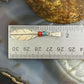 Anthony Gatewood Sterling Silver Turquoise & Coral Beads Feather Pendant For Women