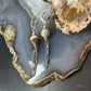 Carolyn Pollack Sterling Silver Picture Jasper Bead Decorated Dangle Earrings For Women