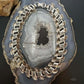 Vintage Sterling Silver Leaf Style 15" Linked Necklace For Women