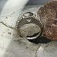 Carolyn Pollack Sterling Silver Faceted Smokey Quartz Decorated Ring Size 6.25 For Women