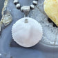 Genuine 90% Silver 1891 US Morgan Dollar Decorated Unisex Pendant