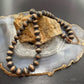 Copper 10 mm Navajo Pearl Beads Length 18"-22" Necklace For Women