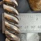 Vintage Sterling Silver Leaf Style 15" Linked Necklace For Women