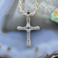 Carolyn Pollack Sterling Silver Peridot Dot Decorated Cross Pendant For Women