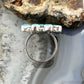 Sterling Silver Southwestern Style Mohave Turquoise Cluster Ring Size 7 For Women