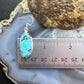 Sterling Silver Southwestern Style Oval Turquoise Dangle Earrings For Women