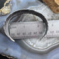 Sterling Silver Southwestern Style Wide Feather Decorated Bracelet For Women