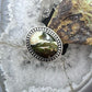 Sterling Silver Southwestern Style Oval Chrome Chalcedony Ring Size 7.75 For Women