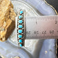 Elton Cadman Native American Sterling Silver Turquoise Bracelet For Women