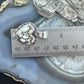 Native American Sterling Silver Wild Horse Decorated Double Heart Pendant For Women