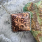 Sterling Silver Southwestern Style Square Mariam Jasper Ring Size 9.5 For Women