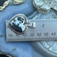 Native American Sterling Silver White Buffalo Heart Pendant For Women