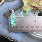 Sterling Silver Southwestern Style Marquise African Turquoise Dangle Earrings For Women