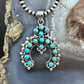 Sterling Silver Southwestern Style Multi Turquoise Decorated Naja Pendant For Women