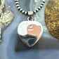 Native American Sterling Silver Wild Horse Heart Pendant For Women