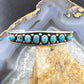 Elton Cadman Native American Sterling Silver Turquoise Bracelet For Women