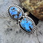 Sterling Silver Southwestern Style 2 Golden Hill Turquoise Ring Size 6 For Women