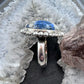 Sterling Silver Southwestern Style Rounded K2 Jasper Ring Size 7 For Women