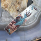 Ray Begay Native American Sterling Silver Chip Inlay Kokopelli Bracelet For Women