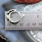 Tommy & Rosita Singer Sterling Silver Overlay Southwestern Motif Hoop Post Earrings For Women