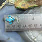 Sterling Silver Southwestern Style Turquoise Tiny Dangle Earrings For Women