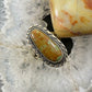 Anthony Kee Native American Sterling Silver Oval Turquoise Ring Sz 10 For Women - Mountain Of Jewels