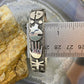 Alex Sanchez Native American Sterling Silver Petroglyph Bracelet For Women #2