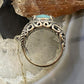 Carolyn Pollack Sterling Silver Oval Amazonite & Quartz Decorated Doublet Ring For Women