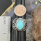Carolyn Pollack Sterling Silver Oval Amazonite & Quartz Decorated Doublet Ring For Women