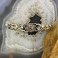 Carolyn Pollack Sterling Silver & Brass Oval Pink Mother of Pearl Decorated Bracelet For Women