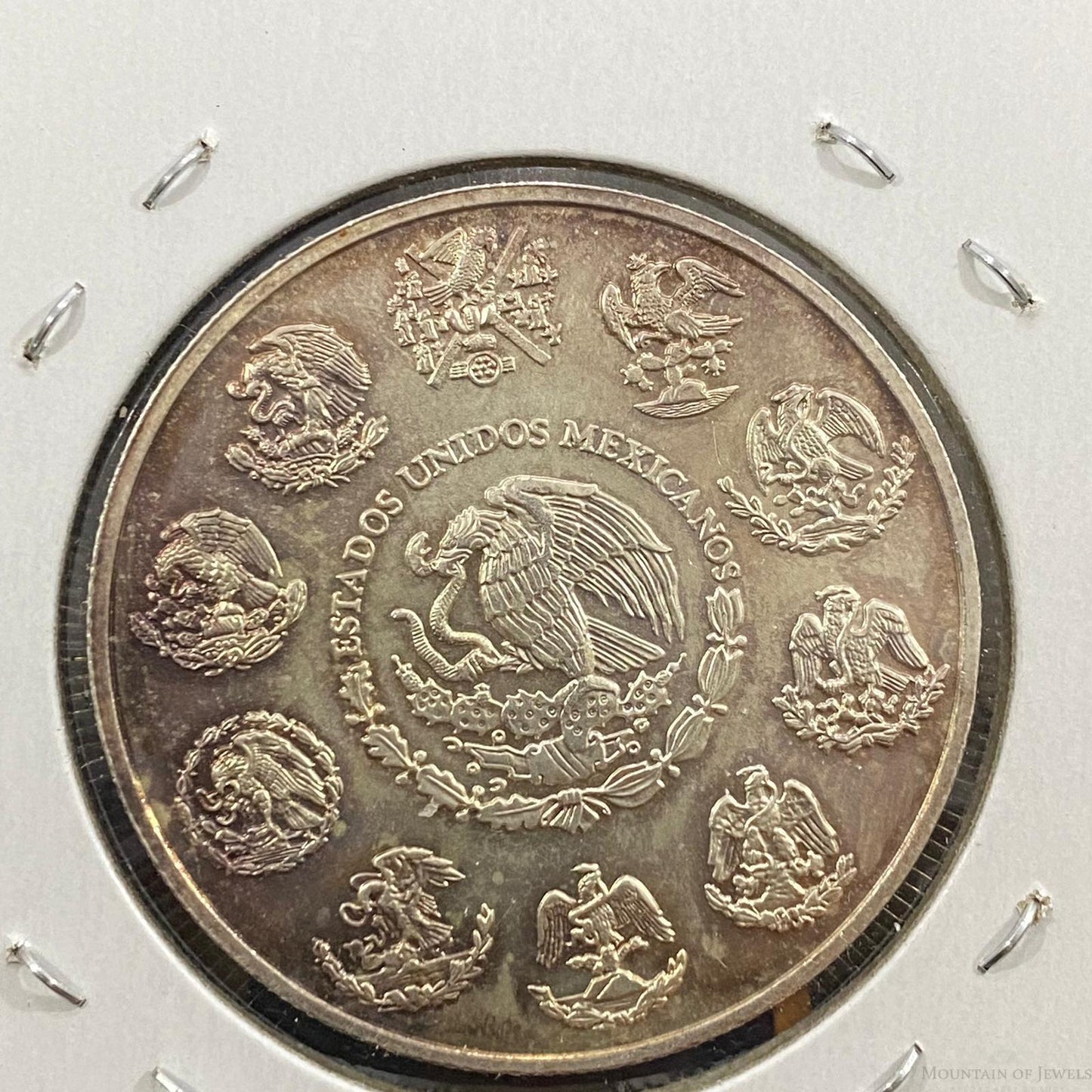 2001 Mexico 1.0 Troy Ounce .999 Silver Coin #52023-12OX