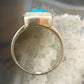 Carolyn Pollack Sterling Square Faceted Turquoise Decorated Ring For Women