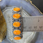 Carolyn Pollack Vintage Southwestern Style Sterling Silver Spiny Oyster Row Bracelet For Women