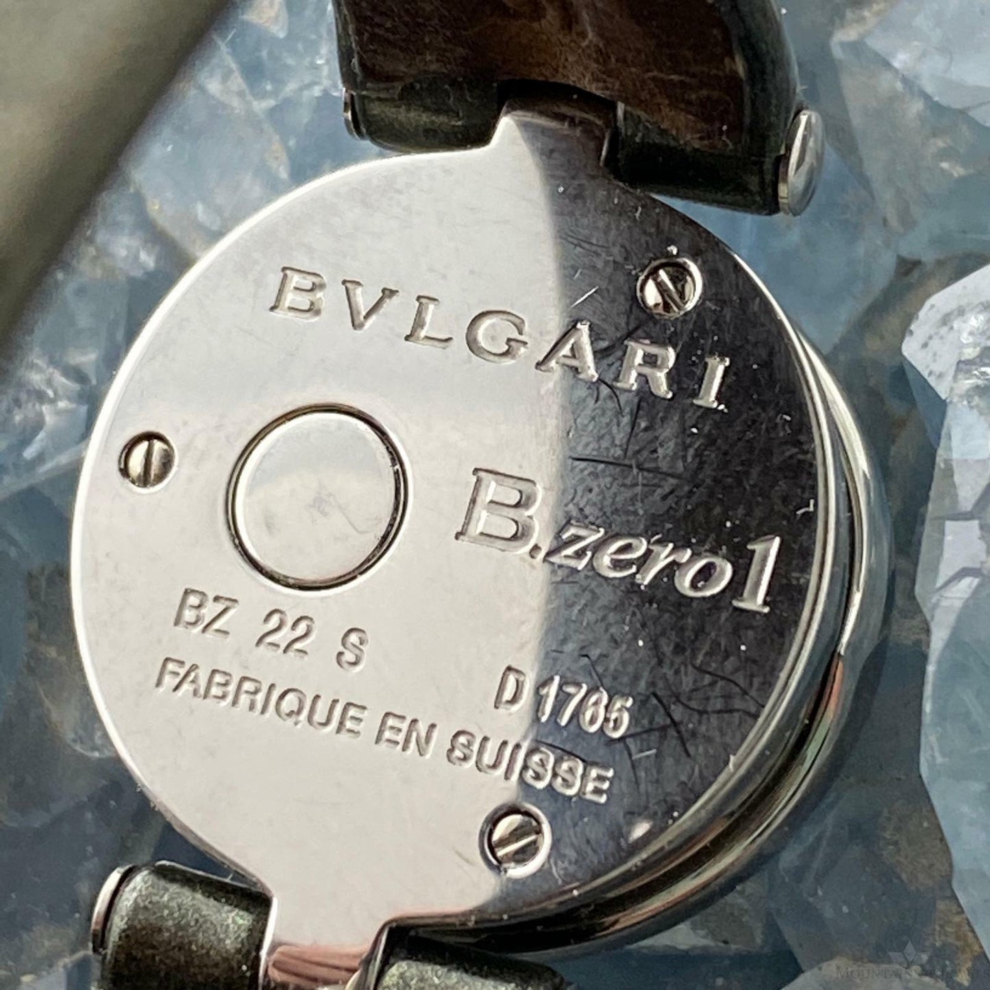 BVLGARI Ladies B.Zero1 Watches BZ23S Stainless Steel/Leather Strap