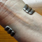 Native American Silver Heavy and Solid Turquoise Overlay Unisex Bracelet
