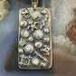 Carolyn Pollack Sterling Silver Howlite Petroglyph Enhancer Pendant For Women