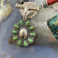 Carolyn Pollack Vintage Southwestern Style Sterling silver Turquoise Cluster Pendant For Women