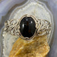 Carolyn Pollack Vintage Southwestern Style Sterling Silver Oval Onyx Bracelet For Women