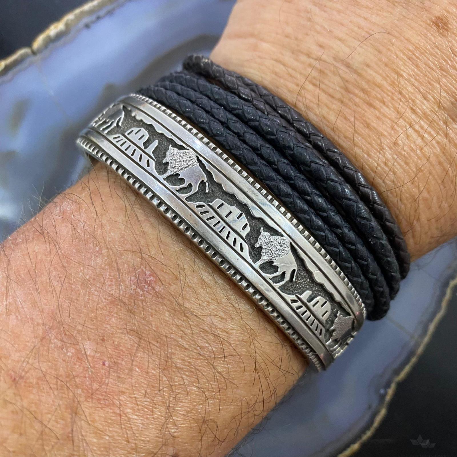 Mens native store american bracelets