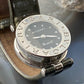 BVLGARI Ladies B.Zero1 Watches BZ23S Stainless Steel/Leather Strap