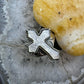 Carolyn Pollack Sterling Silver Carved Mother of Pearl Decorated Cross Ring For Women