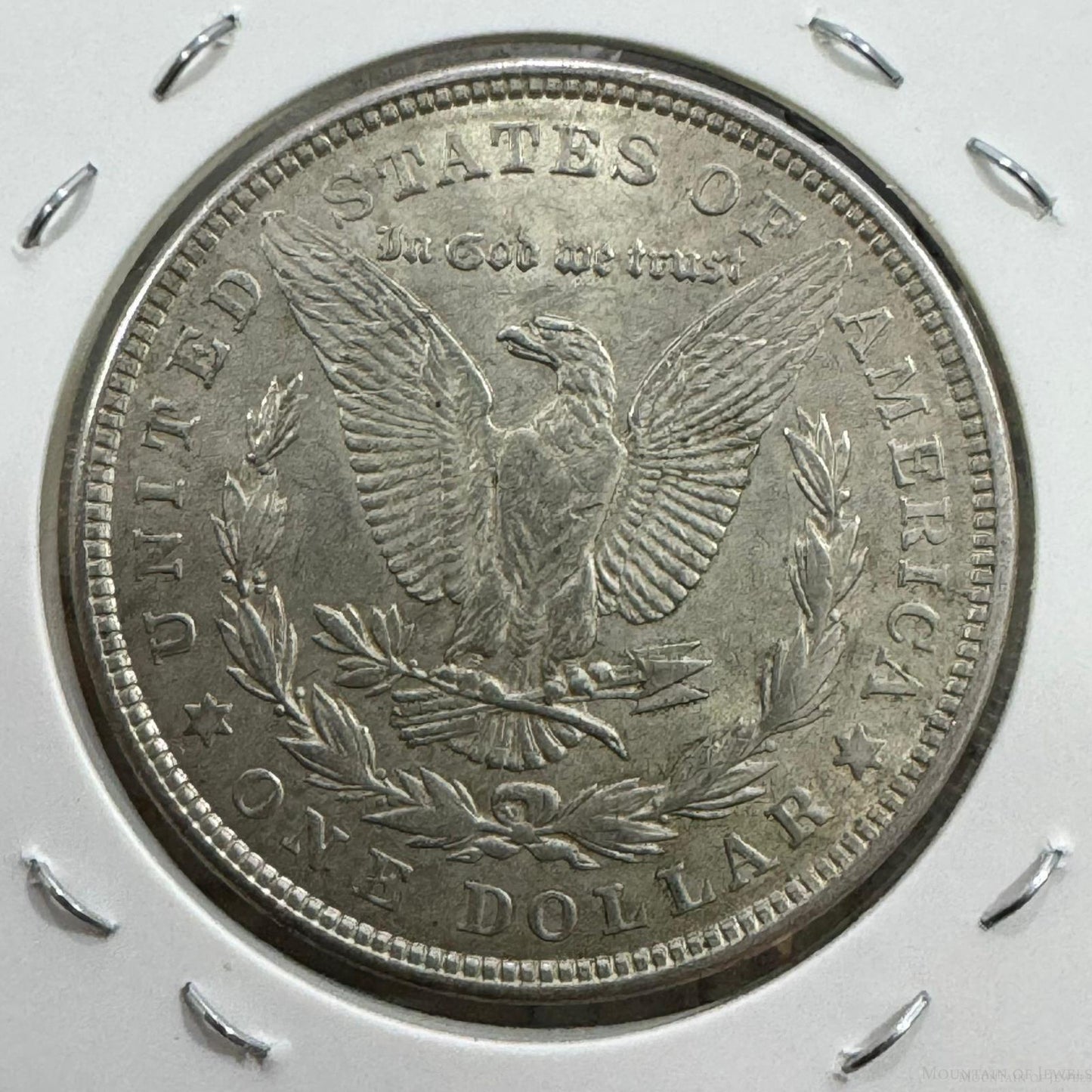 1921 US Morgan Silver Dollar VF-EF #22324-6