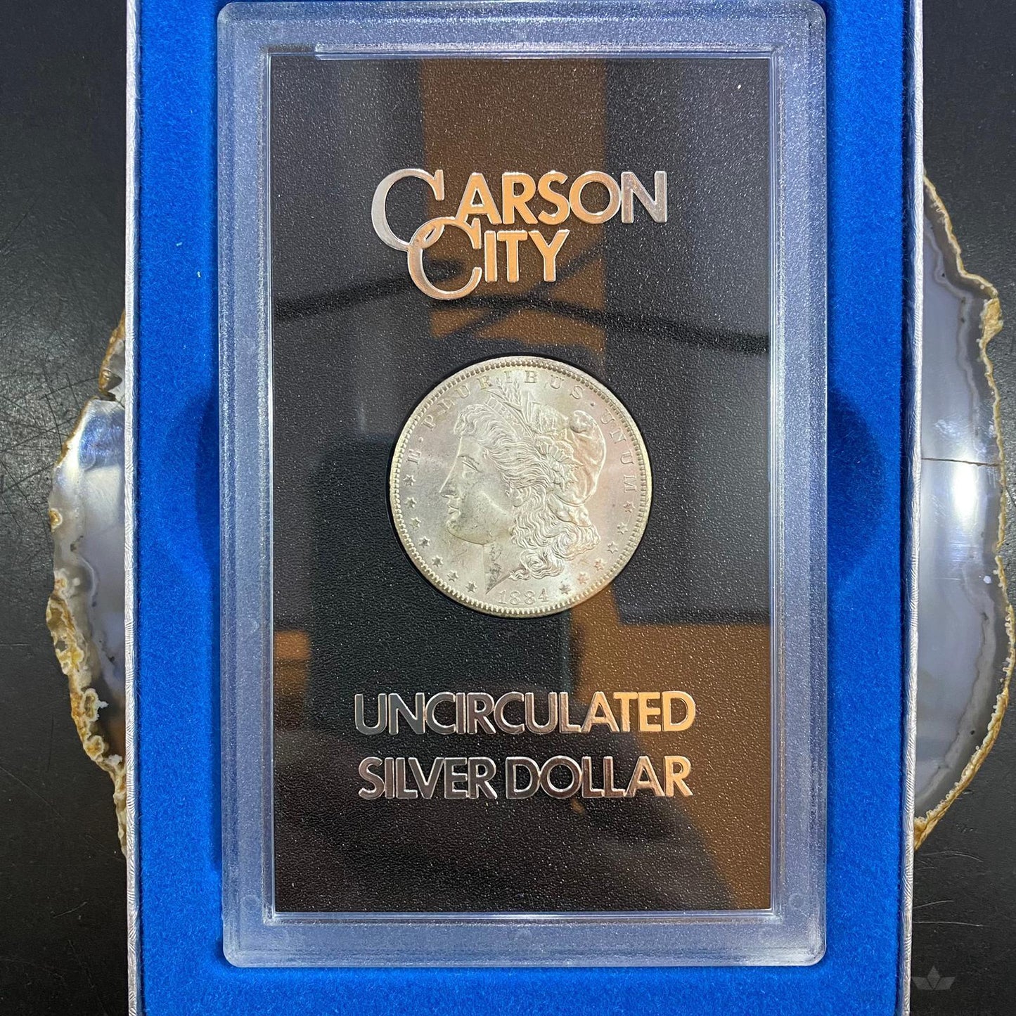 1884-CC US Morgan Silver Dollar Carson City Uncirculated Key Date #84176568-EX