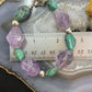 Carolyn Pollack Sterling Silver Amethyst & Green Turquoise Bracelet For Women