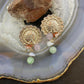 Carolyn Pollack Sterling Silver Concho w/Multi Gemstone Beads Stud Earrings For Women