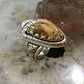 Carolyn Pollack Southwestern Style Sterling Shield Picture Jasper Ring For Women