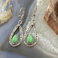 Carolyn Pollack Southwestern Style Sterling Silver Green Turquoise Dangle Earrings For Women For Women