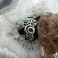Carolyn Pollack Sterling Silver Rounded Diamond Shape Amethyst Ring Size 8.25 For Women