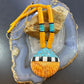 Vintage Santo Domingo Kewa Pueblo Heishi & Multi Gemstone Inlay Necklace For Women