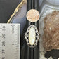 Carolyn Pollack Sterling Silver Elongated Oval Mother of Pearl Decorated Ring For Women